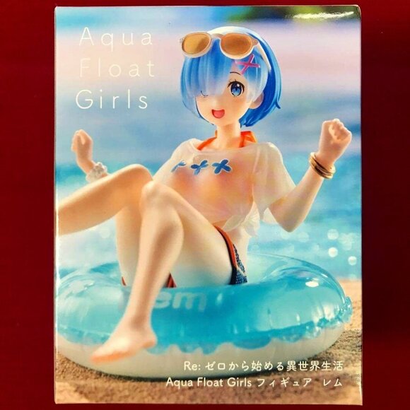 Re:Zero Rem Aqua Float Girls Statue - Brand New, sealed box - Picture 1 of 13